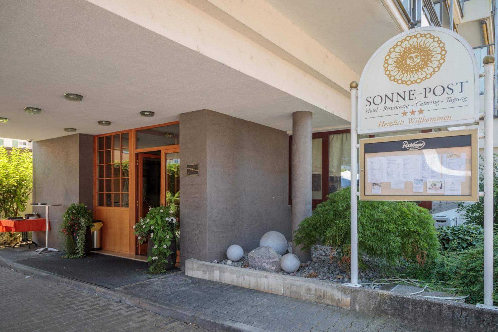 Hotel Restaurant Sonne-Post Murrhardt Exteriör bild